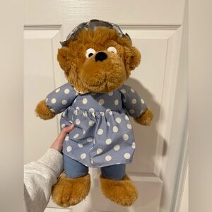 The Berenstain Bears Mama Bear Vintage Plush Chosun 1990s
